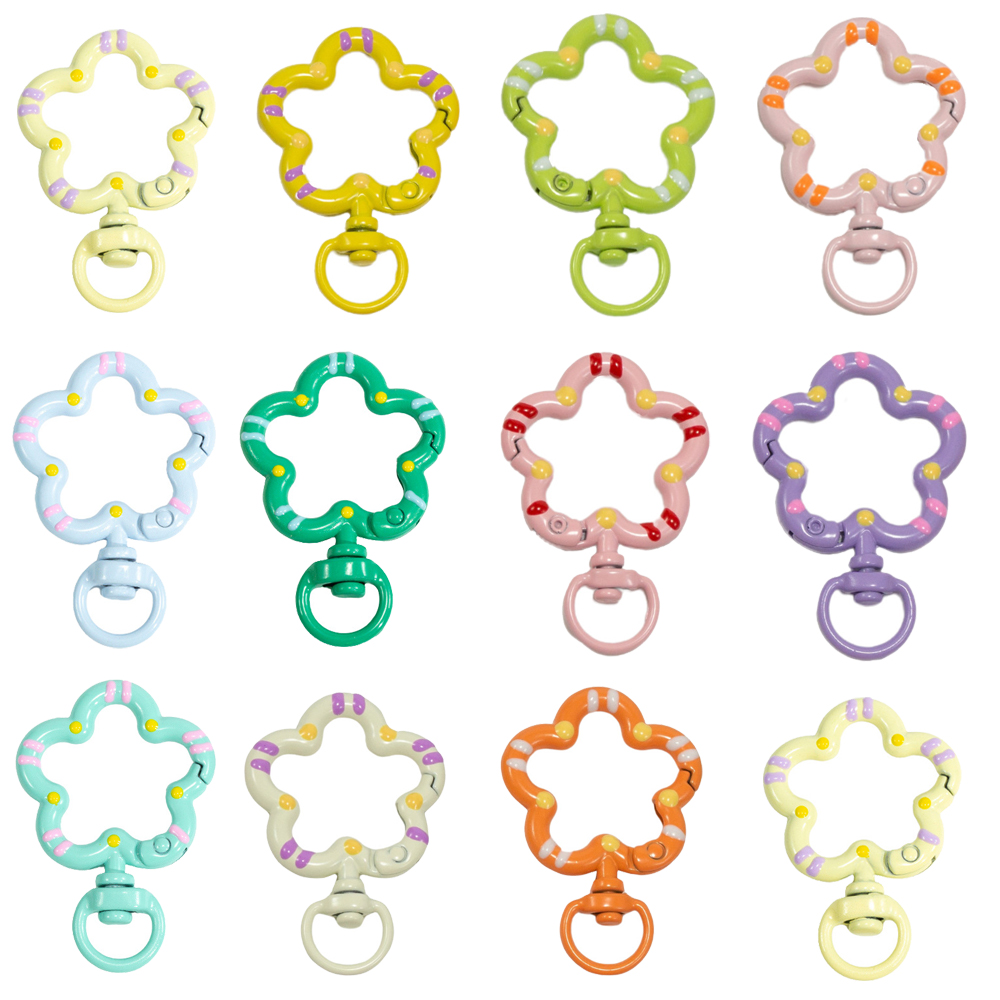 Jewelry Making Name - 5 adet Çiçek Metal Istakoz Pençe