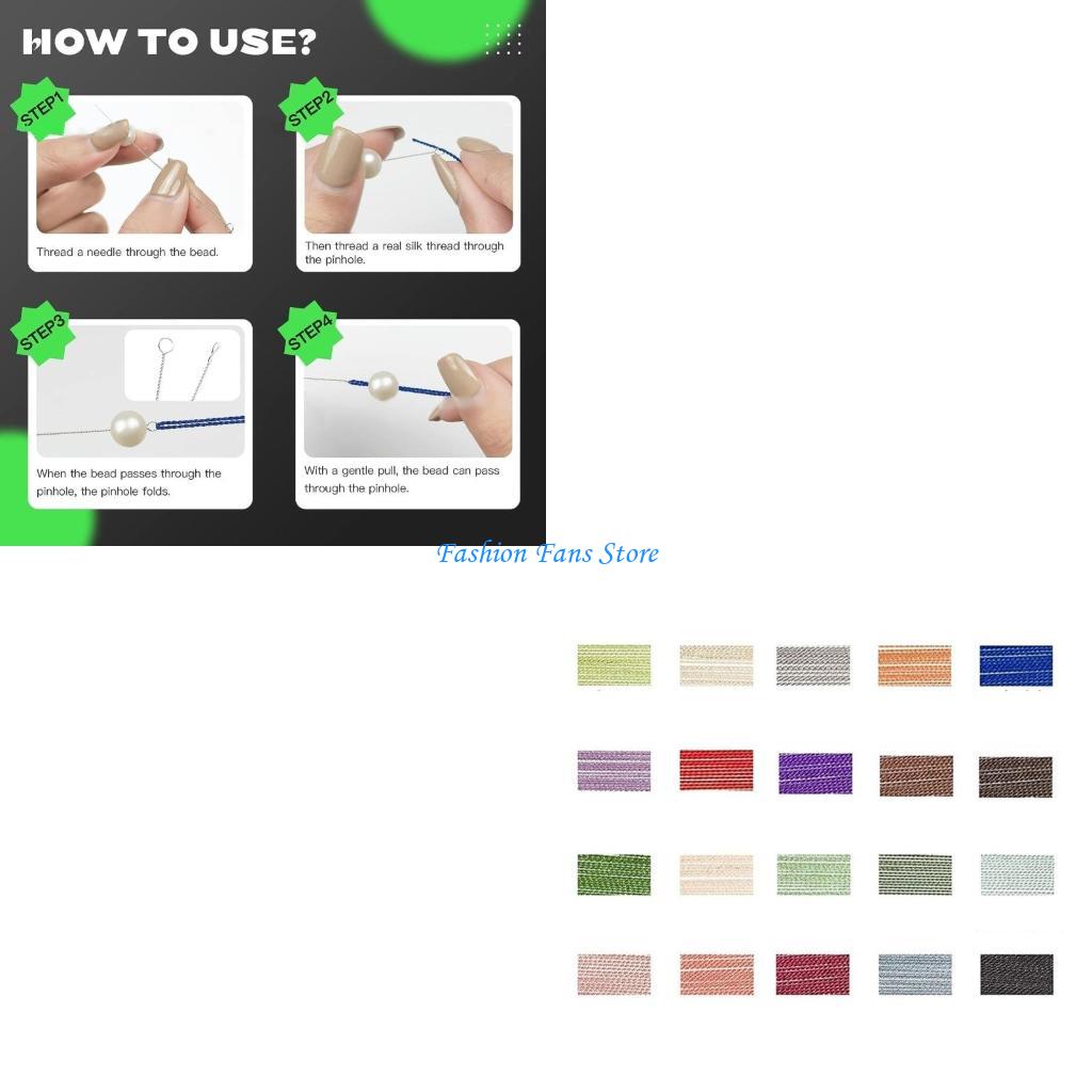 Knotting Cord Silk - Bilezik Takı Yapımı için Doğal Ipek