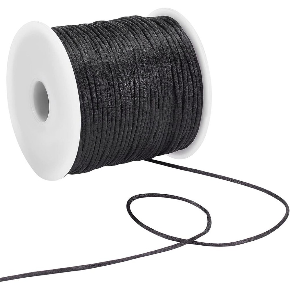 Knotting Cord Silk - 1 Rulo 70m Saten Rattail Kordon