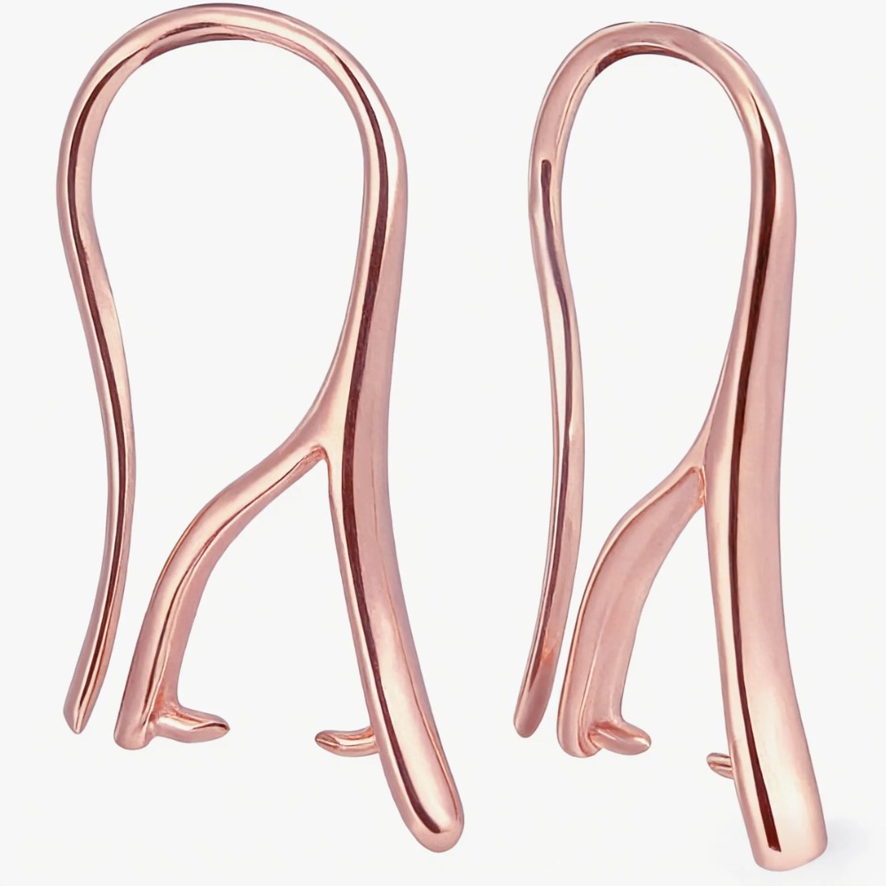 10/30 adet beyaz Pinch Bails i - Jewelry Making With Copper Wire incelemesi ve fiyatı