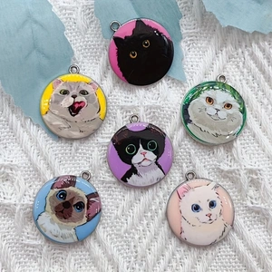 10 adet çizgi film hayvan kedi - Jewelry Making Earrings incelemesi ve fiyatı