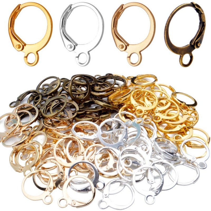 30 adet/lot Moda Fransız Küpe  - Jewelry Making With Copper Wire incelemesi ve fiyatı