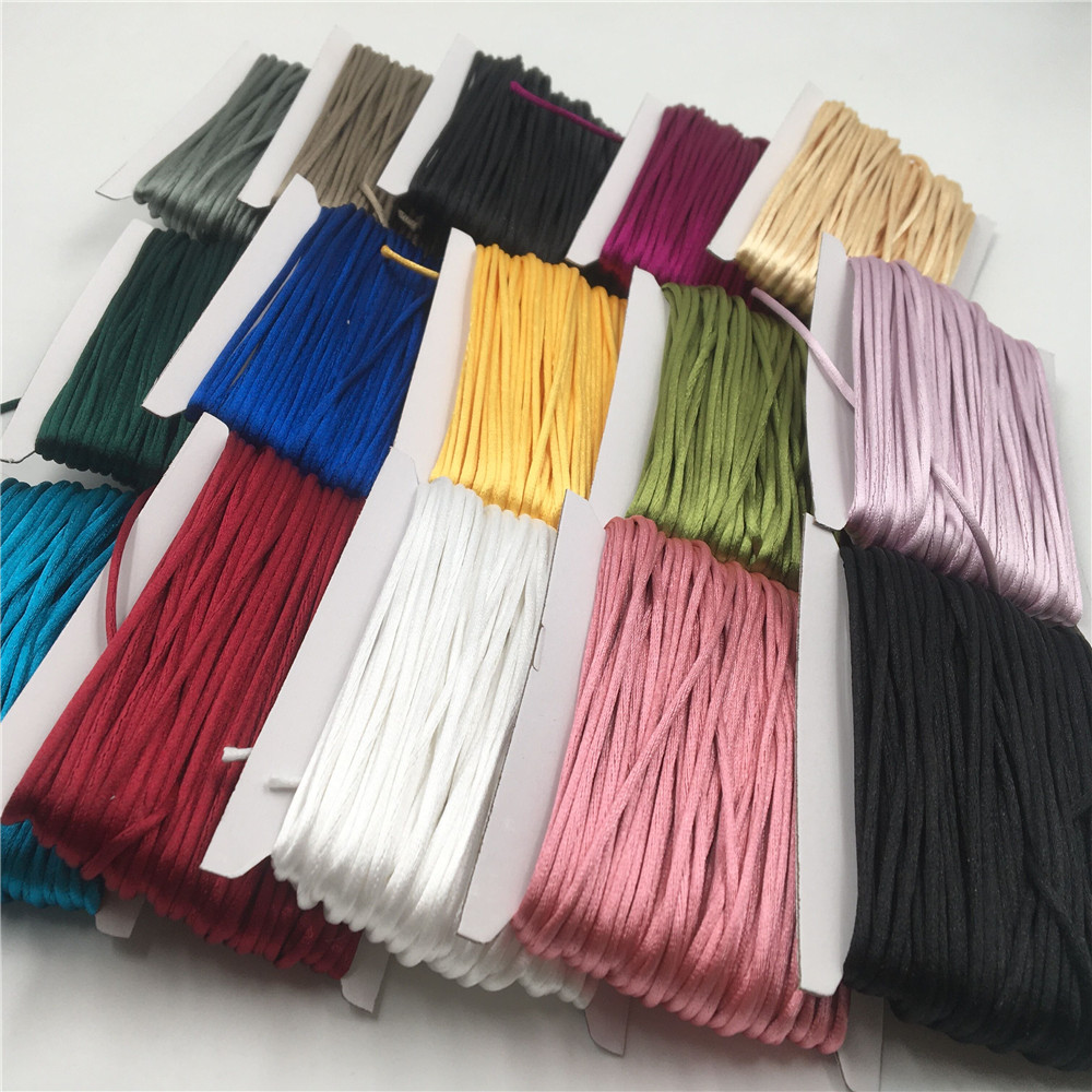 2mm örgülü makrome ipek makrom - Knotting Cord Silk incelemesi ve fiyatı