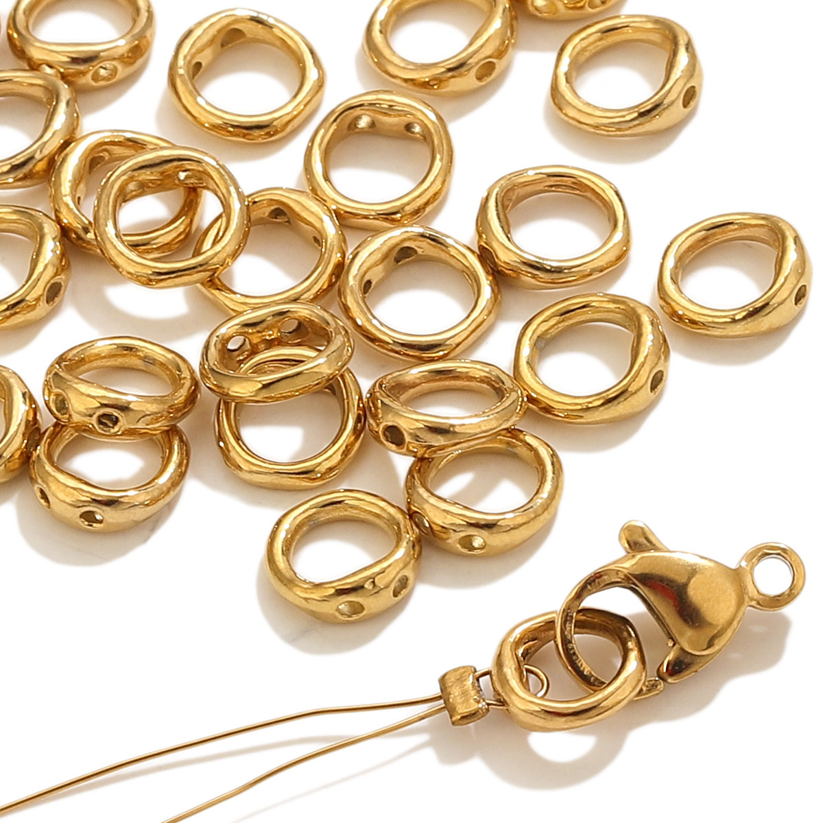 20 adet Paslanmaz Çelik Klipsl - Jewelry Making Name incelemesi ve fiyatı