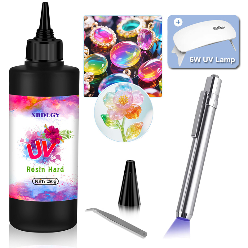 200g/250g/500g UV Reçine Sert  - Jewelry Making Glue incelemesi ve fiyatı