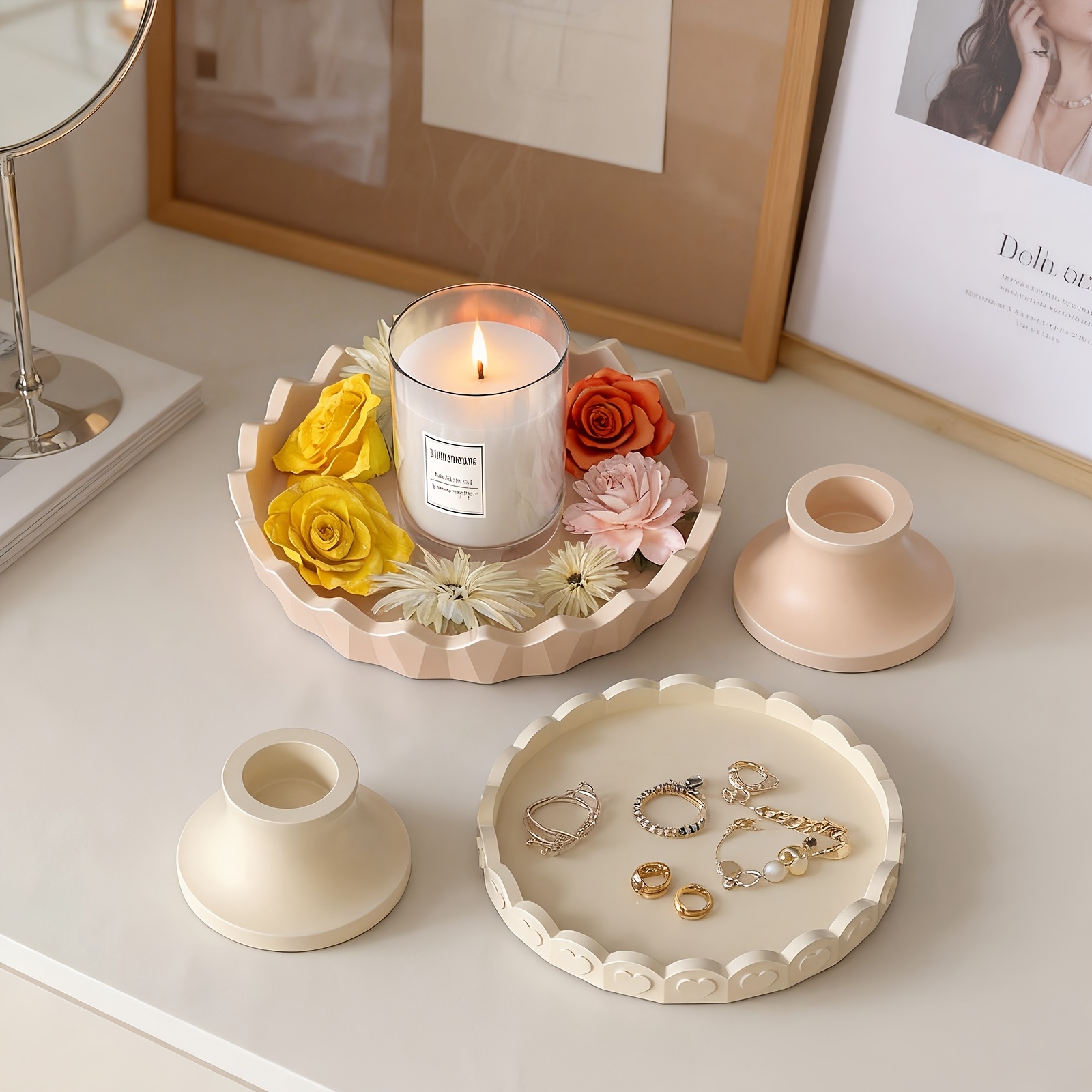 2 adet Silikon Tepsi Kalıp Set - Jewelry Making Course incelemesi ve fiyatı