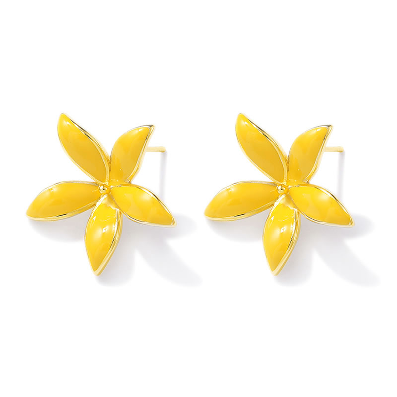 18 K Altın Renk Pirinç Çiçek S - Jewelry Making Earrings incelemesi ve fiyatı