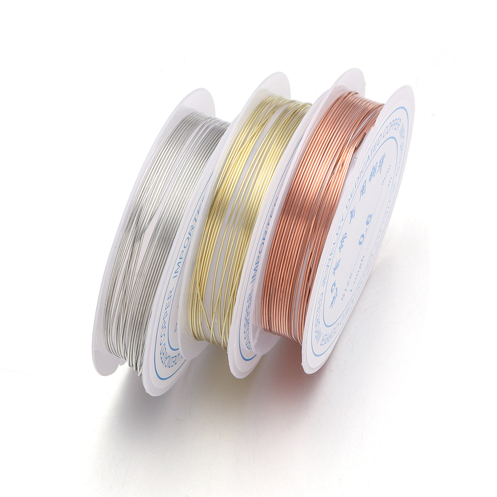 1 rulo 0.2/0.25/0.3/0.4/0.5/0. - Jewelry Making With Copper Wire incelemesi ve fiyatı