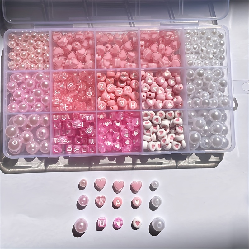 10 Parçalı Pembe Alfabe Kutusu - Jewelry Making Course incelemesi ve fiyatı