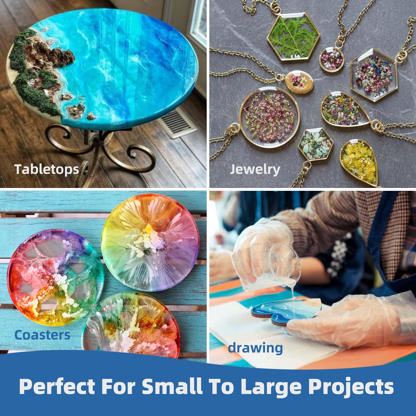 250ml-1000ml Epoksi Reçine Dök - Jewelry Making Course incelemesi ve fiyatı