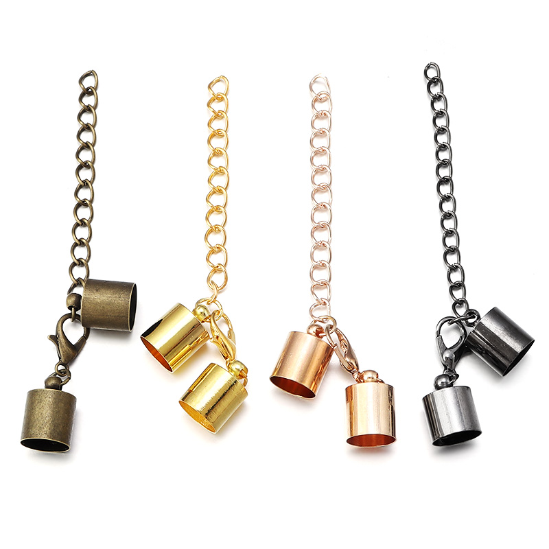 10 takım deri kordon uç kapakl - Jewelry Making Name incelemesi ve fiyatı