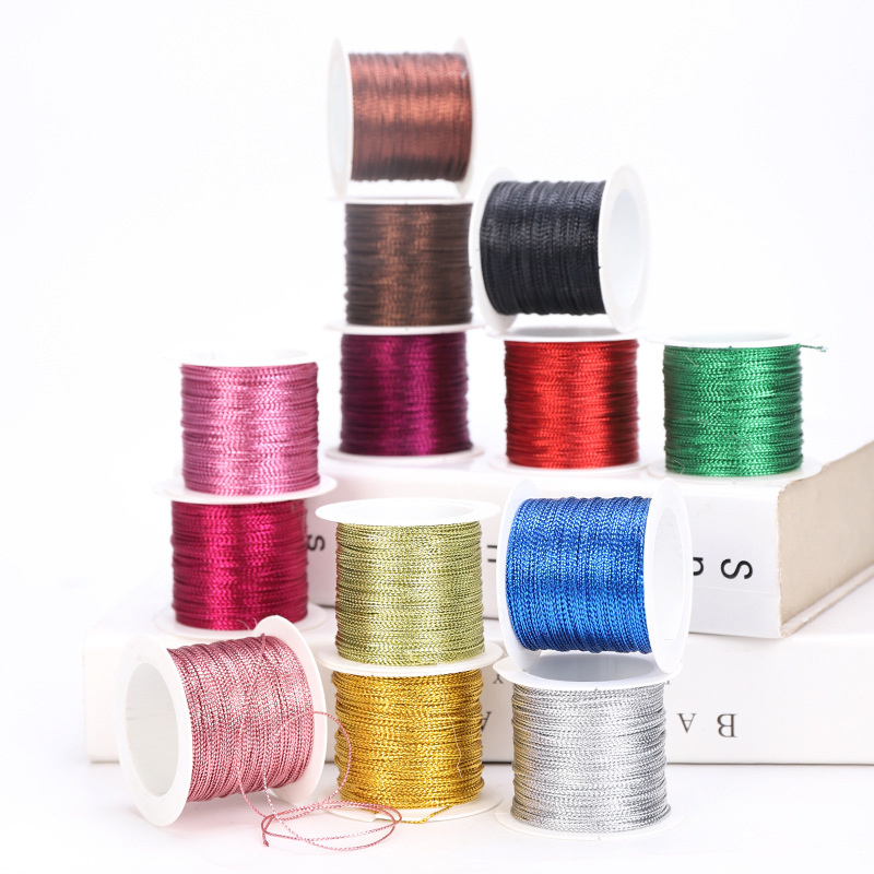 12 renkler 20 metre 1mm halat  - Knotting Cord Silk incelemesi ve fiyatı