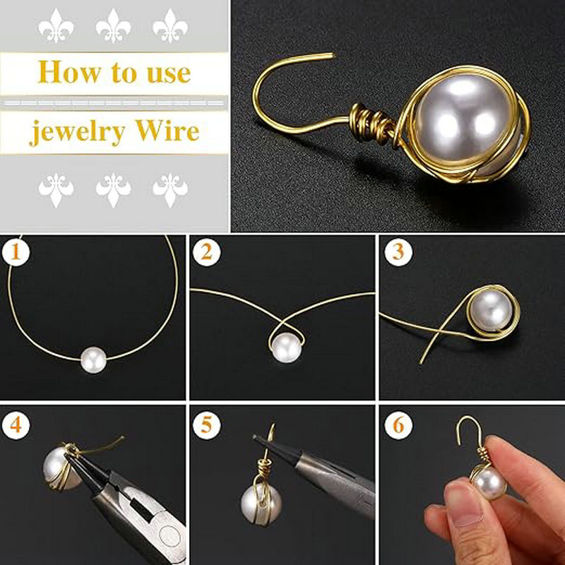 0.3-1.0mm Takı Bakır Tel Karar - Jewelry Making With Copper Wire incelemesi ve fiyatı