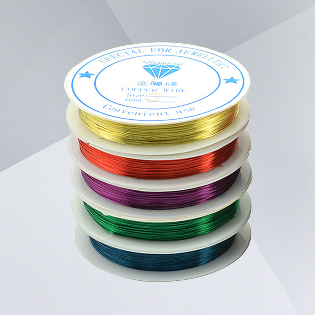 5 Rulo Renkli 0.5mm Yüksek İle - Jewelry Making With Copper Wire incelemesi ve fiyatı