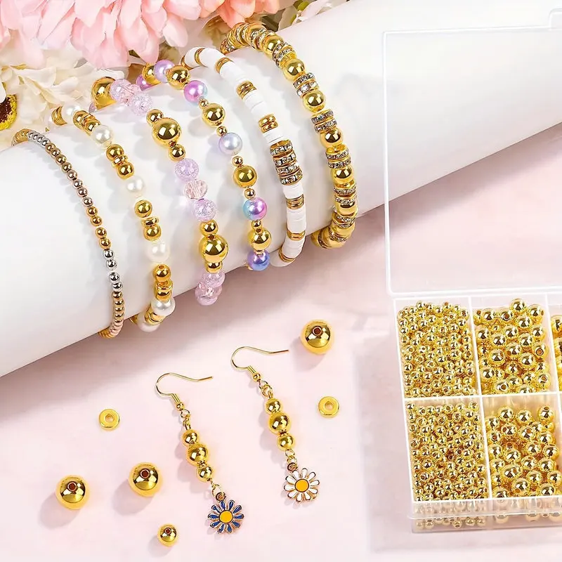 1000 adet altın ara boncuk set - Jewelry Making Course incelemesi ve fiyatı
