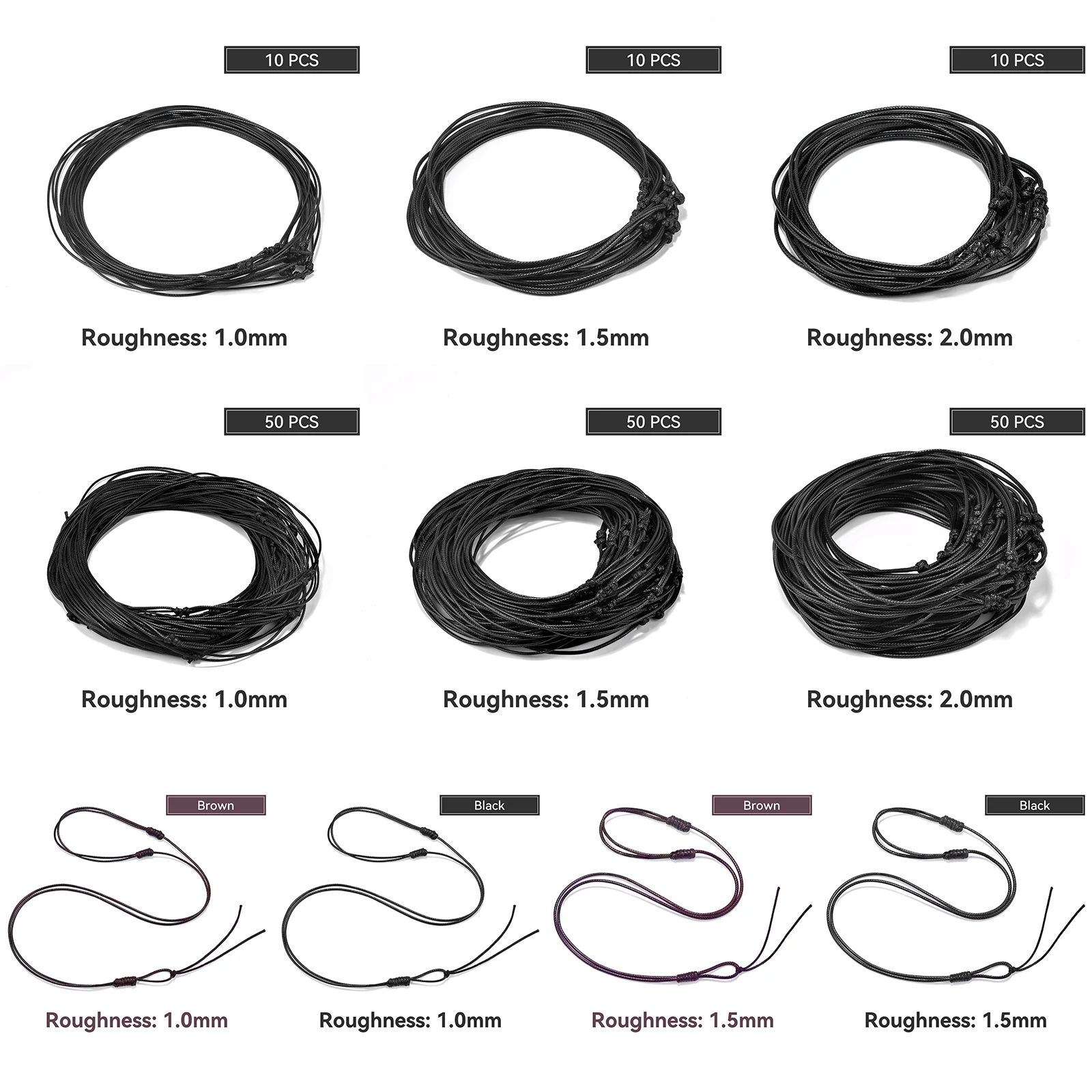 1/10/50 adet 1/1.5/2mm Ayarlan - Jewelry Making Wax incelemesi ve fiyatı