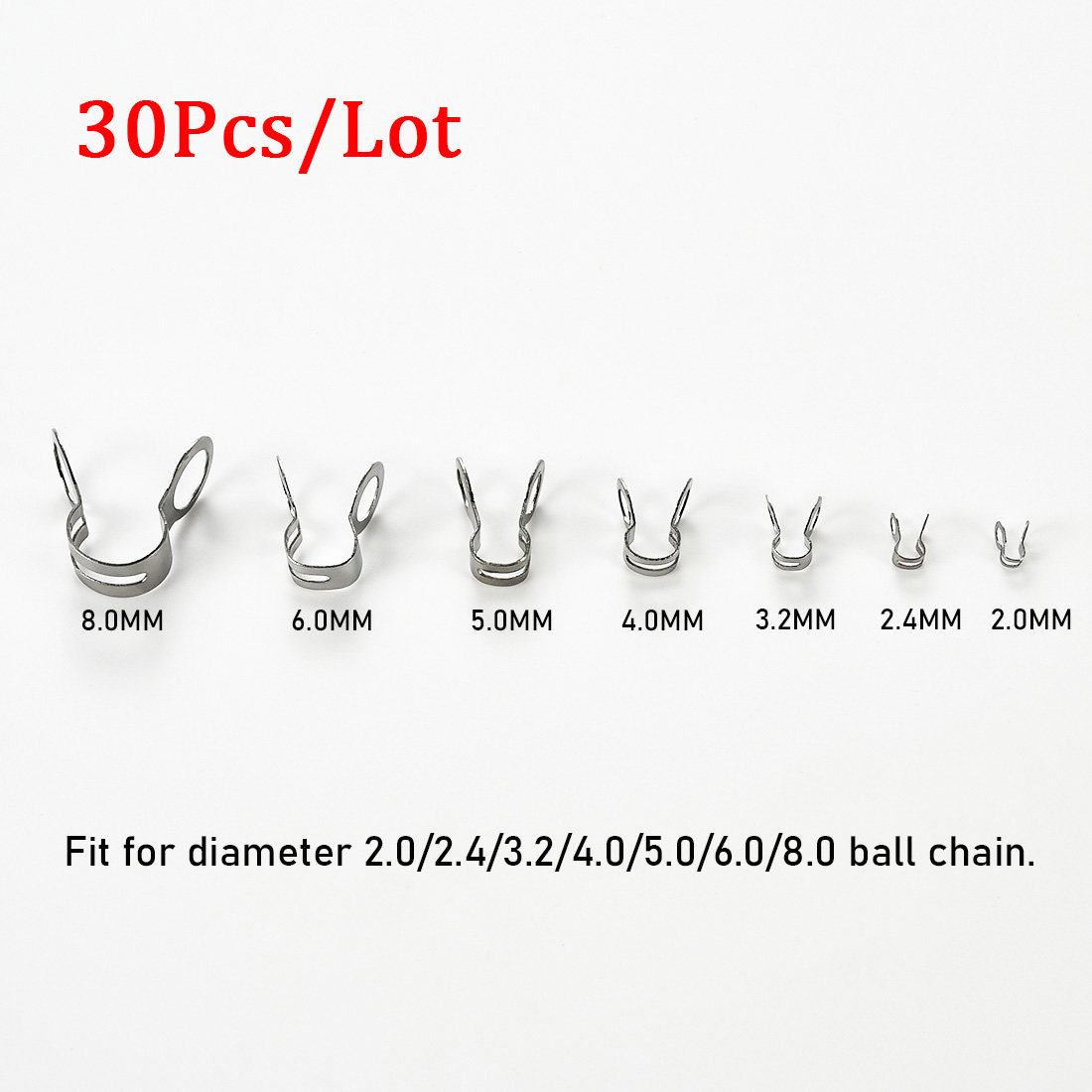 30 adet paslanmaz çelik bilyal - Jewelry Making Name incelemesi ve fiyatı