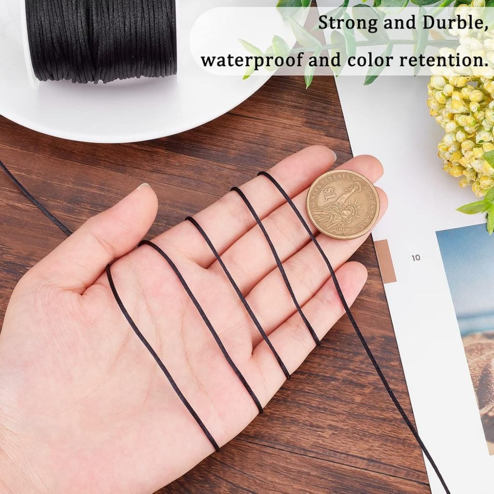 1 Rulo 70m Saten Rattail Kordo - Knotting Cord Silk incelemesi ve fiyatı