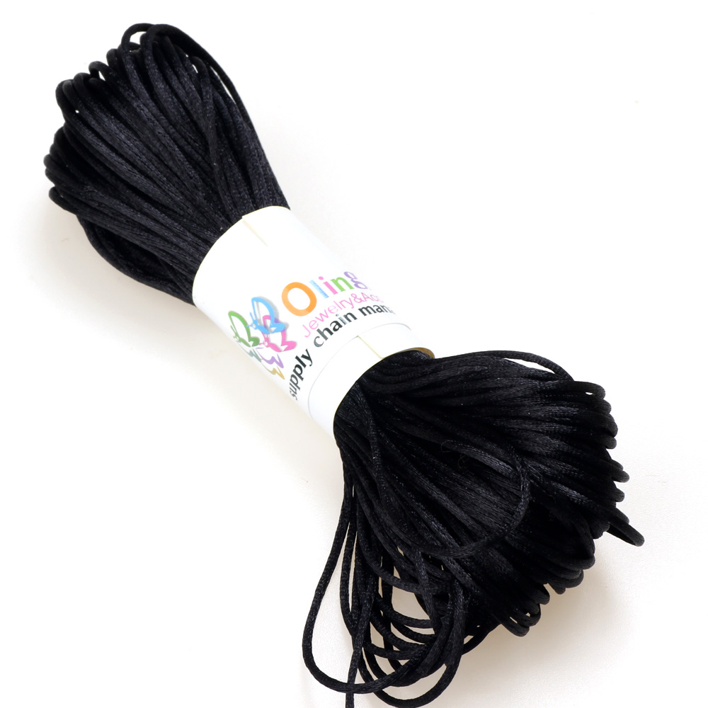 20yards/Lot 1.5mm/2.0MM çin dü - Knotting Cord Silk incelemesi ve fiyatı