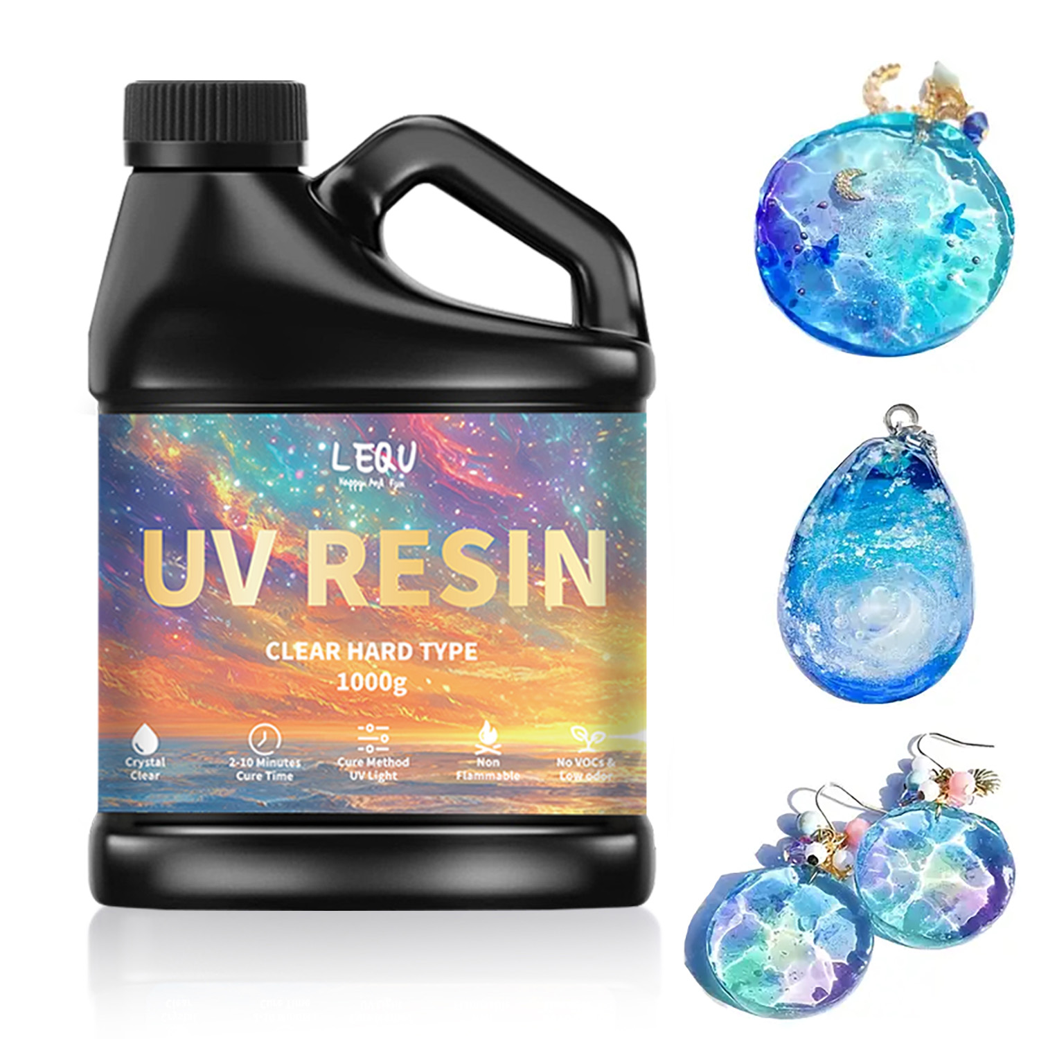 100/200/500/1000g UV Epoksi Re - Jewelry Making Glue incelemesi ve fiyatı