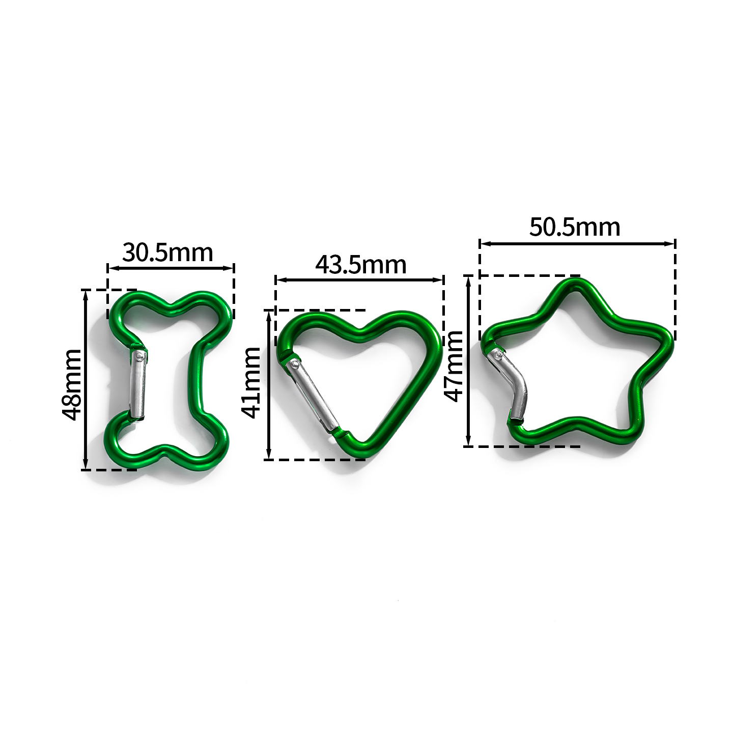 1 adet/Lot Alüminyum Mini Kara - Jewelry Making Course incelemesi ve fiyatı