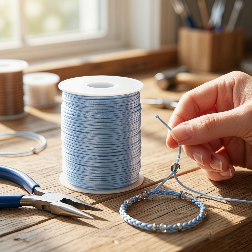 100m Craft İpi 1.5mm Saten Rat - Knotting Cord Silk incelemesi ve fiyatı